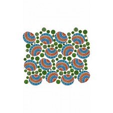 Mexican Folk Skirt Embroidery Design