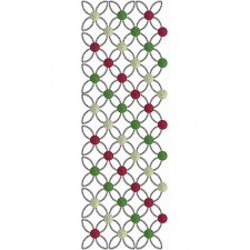 Cozy Dress Allover Embroidery Design
