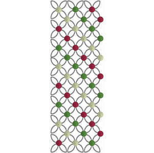 Cozy Dress Allover Embroidery Design
