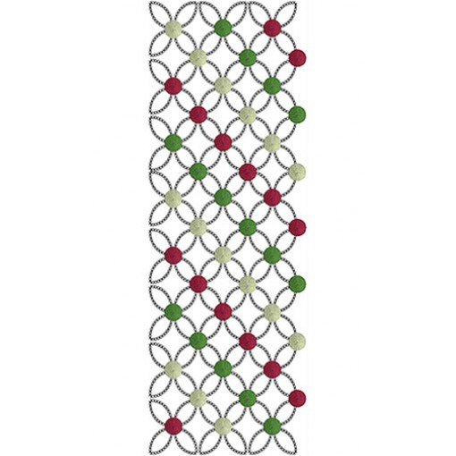 Cozy Dress Allover Embroidery Design