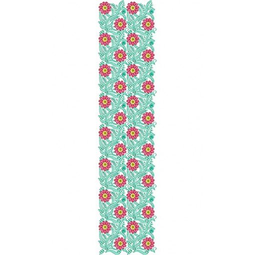Paris Fashion Garment Embroidery Design