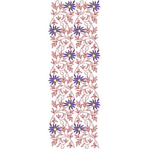 Women Wear Garment Embroidery Design