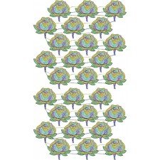 8259 Chain Stitch Allover Design