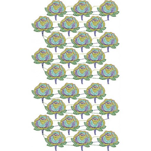 8259 Chain Stitch Allover Design
