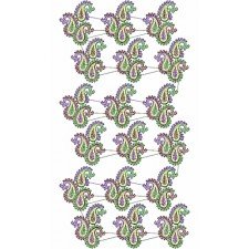 8260 Chain Stitch Allover Design