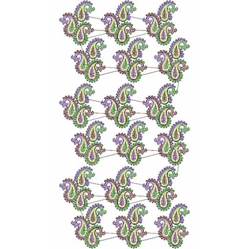 8260 Chain Stitch Allover Design