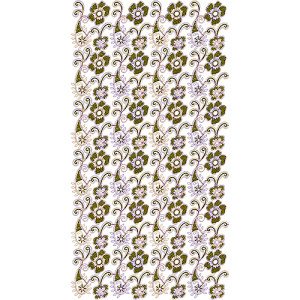 8261 Chain Stitch Allover Design