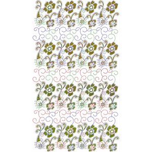 8262 Chain Stitch Allover Design