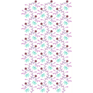 8263 Chain Stitch Allover Design