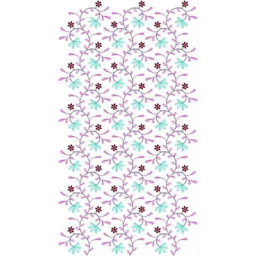 8263 Chain Stitch Allover Design