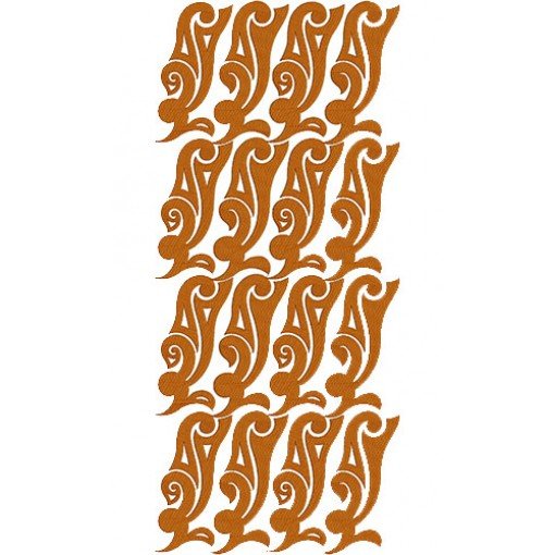 8703 Allover Embroidery Design