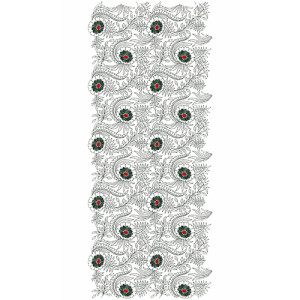 9129 All Over Embroidery Design