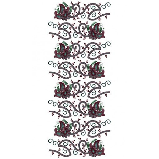 9687 All Over Embroidery Design