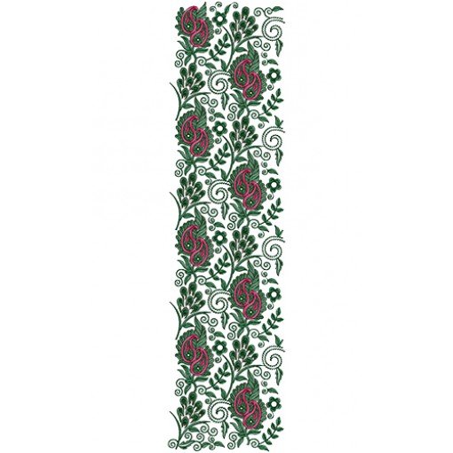 9876 All Over Embroidery Design