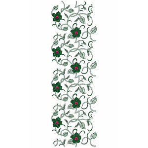 9884 All Over Embroidery Design
