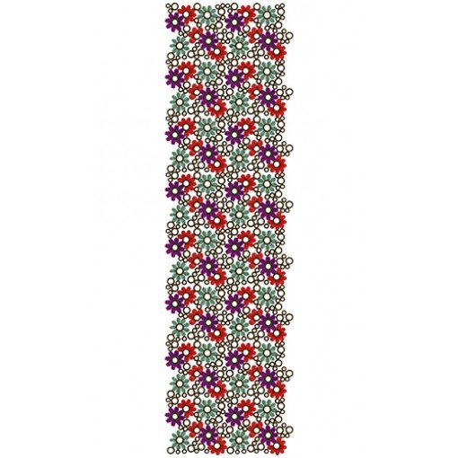 9885 All Over Embroidery Design