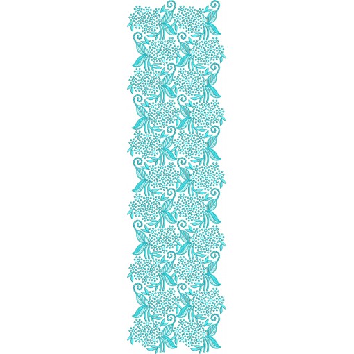 Beautiful Allover Embroidery Design 25667