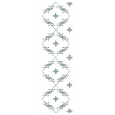 Curtain Allover Embroidery Design 25421