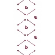 Curtain Embroidery Design 25272