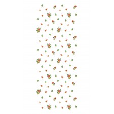 Flat With Sequins Drapes Curtain Allover Embroidery Design 24930