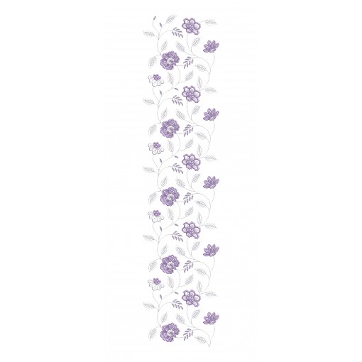 Floral Jal For Saree