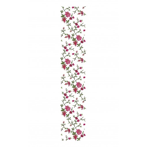 Rose Flower Embroidery All Over 