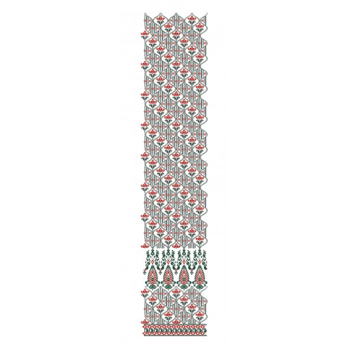 Russian Old Embroidery All Over