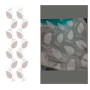 Big Leaf Chain Stitch All Over Design 23729