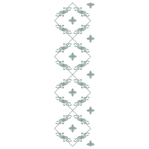 Curtain Allover Embroidery Design 25421