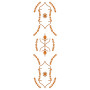 Curtain Embroidery Design 25264