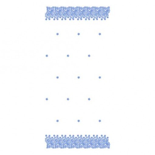 Extra-Large Abstract Tiny Flower Embroidery Design Extra-Large Abstract Tiny Flower Embroidery Design