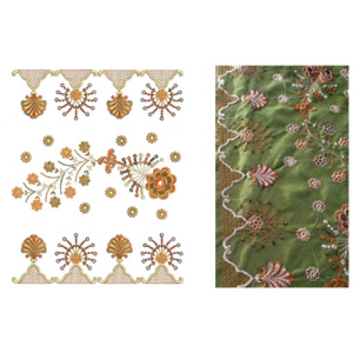 New Allover Embroidery Design 18575