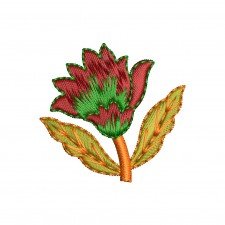 Charming Sunflower Embroidery Design (Small, 4 Colors) Charming Sunflower Embroidery Design (Small, 4 Colors)