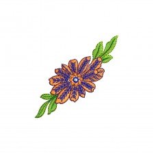 Cheerful Sunflower Applique Embroidery Design (4 Colors, 9.6cm x 9.7cm) Cheerful Sunflower Applique Embroidery Design (4 Colors, 9.6cm x 9.7cm)