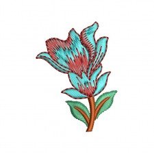 Delicate Sweetpea Embroidery Design (4 Colors) Delicate Sweetpea Embroidery Design (4 Colors)