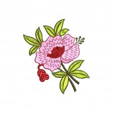 Exquisite Mughal Applique Embroidery Design (4 Colors, 12.1cm x 10.6cm) Exquisite Mughal Applique Embroidery Design (4 Colors, 12.1cm x 10.6cm)