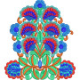 Embroidery Back Patch Design
