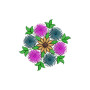 Patch Embroidery Design 10580
