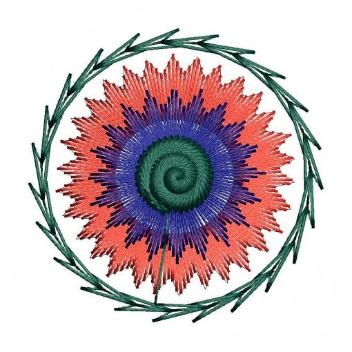 Patch Embroidery Design 10916