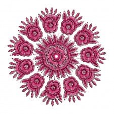 Patch Embroidery Design 10920