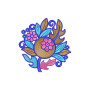 Patch Embroidery Design 10932
