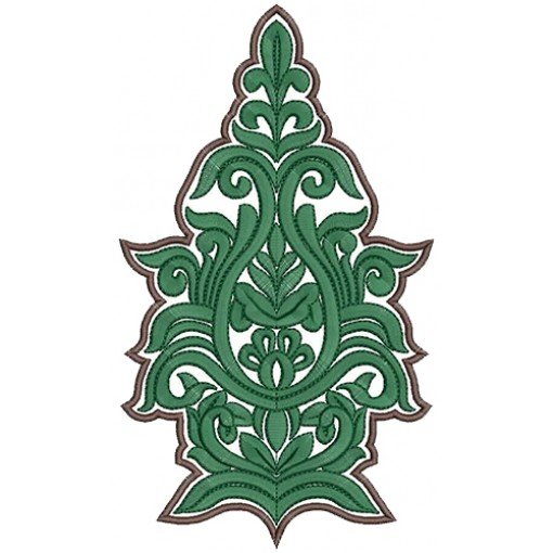 Applique Patch Embroidery Design 11034