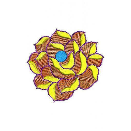 Rose Flower Embroidery Design Rose Flower Embroidery Design