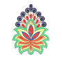 Saree Palaav Patch Embroidery Design