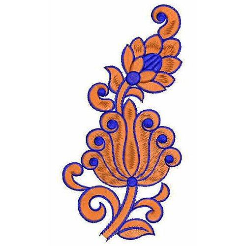 Designer Floral Embroidery Design