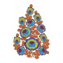 Bunch Of Flower Embroidery
