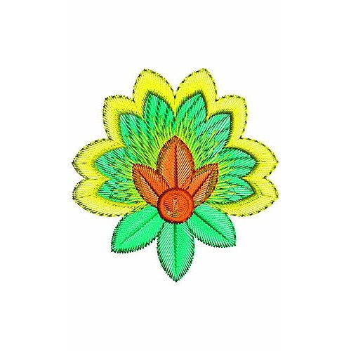 Beautiful Flower Patch Embroidery