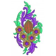Children Cardigan Flora Embroidery Design Children Cardigan Flora Embroidery Design