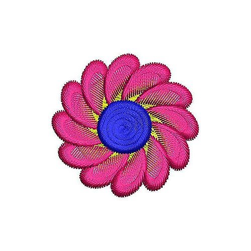 Mattress Floral Embroidery Design