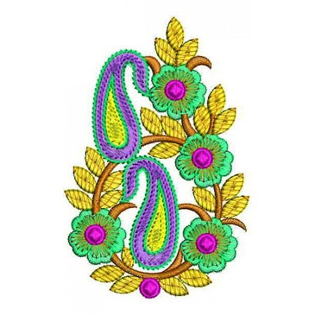 Triology Dress Fashion Embroidery Design
